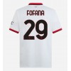 AC Milan Youssouf Fofana #29 Bortedrakt 2024-25 Kortermet